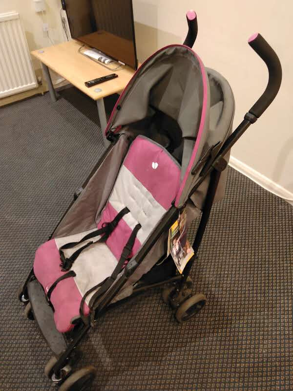 joie nitro stroller charcoal pink